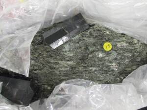 TOURMALINE, mineral sample from Tk tourmaline mine, Yinnetharra Station, Western Australia.