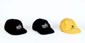 WESTERN AUSTRALIA CRICKET CAPS: WA Colts (50th Anniv) cap signed by Simon Katich; WACA President's XI cap; WAWCA cap. G/VG condition.