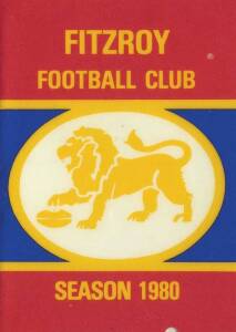 FITZROY: Members Season Tickets for 1980, 1982, 1983 (Adult, Pensioner & 2 x Junior), 1984 (Adult, Pensioner & Junior), 1985 (Adult & Junior), 1986 (Adult & Pensioner), 1987 & 1988. All with holes punched for each game attended.