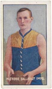 1906-07 Sniders & Abrahams "Australian Footballers - Victorian Country Players", Series C, complete set [20]. G/VG.