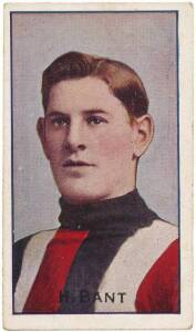 1907-08 Sniders & Abrahams "Australian Footballers", Series D (head & sholders), complete set [56]. G/VG.