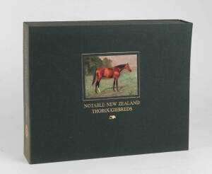 "Notable New Zealand Thoroughbreds" by Mountier, Hunter & Kelly [Waiura NZ, 1980], limited edition in slip-case.