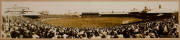SYDNEY CRICKET GROUND: Reprinted panoramic photograph "West Indies v Australia, 2nd Test Match - Sydney, Jan.1st to 5th, 1931", window mounted, framed & glazed, overall 126x34cm.