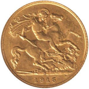 1915S, KGV, carded.