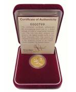 1997 $100.00, Mangle's Kangaroo Paw, 1/3oz, .9999 pure. Cased with certificate "000799".&nbsp;