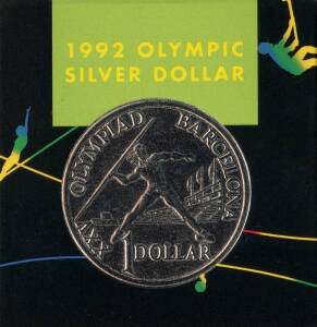 ONE DOLLAR: Proofs 1984 (4), 1992 Olympics (silver), 1993 Landcare, 1994 Dollar Decade (2), 1995 Waltzing Matilda, 1996 Parkes & 13th Anniv. of Decimals, 1997 Kingsford Smith & Old Parlt. House and 1998 New Parlt. House: UNC's. 1993 Landcare C Â (10) & BB