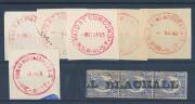 One for the philatelic explorer. Boxes, bags and envelopes of stamps on piece or loose majority 1940's to recent. Noticed a range of NSW cds's incl. "PAID AT ...". Hagners & pages with mint/used pre-decimals/decimals incl. a few 'Roos, KGV, Antarctic and - 2
