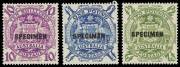 Mint/used pre-decimal collection on Hagners with 'Roo's to 5/- and KGV to 1/4. Noted Arms SPECIMEN set** and Navigator's SPECIMEN set*/** plus a few decimals and pre-decimal FDCs. Mixed condition, duplication throughout, 100's.