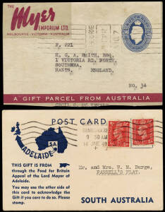 Mixed mint/used accumulation with a few 'Roos (to &pound;2) & KGV, pre-decimal blocks and sheets, pre-decimal & decimal FDC's, group of P.O. packs, range of recent unused postal stationery, maximum cards, group of Sth. Aust. paquebot covers etc. Better items th