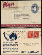 Mixed mint/used accumulation with a few 'Roos (to &pound;2) & KGV, pre-decimal blocks and sheets, pre-decimal & decimal FDC's, group of P.O. packs, range of recent unused postal stationery, maximum cards, group of Sth. Aust. paquebot covers etc. Better items th