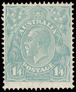1/4 Greenish-Blue, well centred MUH.