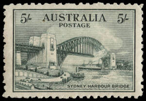 1932 5/- Sydney Harbour Bridge, well centred MVLH.