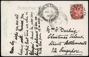 1907 (July 9) postcard&nbsp;from INVERNESS, SCOTLAND