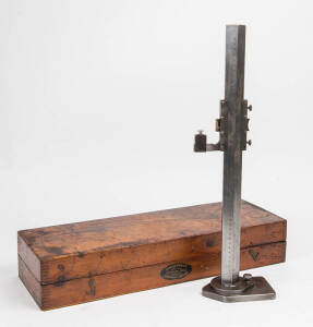 Chesterman British made "Precision Tools" measuring instrument in orginal box with label. 55cm.