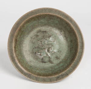 Chinese celadon green bowl, 18th century. Diameter 22cm