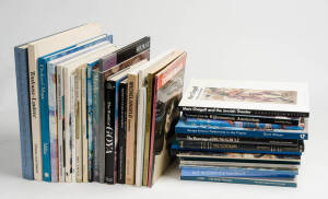 Library of books on art & sculpture. 48 items.