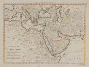 Maps circa 1750 Ottoman empire by Thomas Bowen & an 18th century map of Asia. 