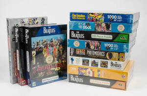 THE BEATLES: A collection of 16 puzzles ranging from 300 to 1000 pieces by various manufacturers (16 items).