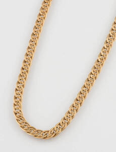 A collar, 18ct yellow gold, weight 27 grams.