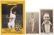 SPORTS CARDS, noted 1926 Ogdens "Cricketers 1926" [50]; 1938 Churchman "Association Footballers" [50]; 1939 Wills "Association Footballers" [50]; 1956 "Thomson "Famous Footballers" [24]; 1986 Scanlens "Clashes For The Ashes" [66]; 1991 Regina "NZRFU 1st E - 2