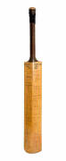 BLACKPOOL CRICKET CLUB JUBILEE YEAR CRICKET BAT: Full size "W.Lambert Nelson" Cricket Bat titled "Blackpool Cricket Club, Jubilee Year, 1879-1929" signed on front & reverse with 167 signatures of players from 13 Counties & South Africa. Wonderful range of - 2