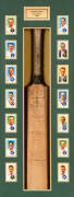 1938 AUSTRALIAN TEAM, a full size "Styart Surridge - County Driver" Cricket Bat, signed on front by Australian team, 14 signatures comprising Don Bradman, Stan McCabe, Lindsay Hassett, Bill Brown, Sidney Barnes (scarce), Fleetwood-Smith, Jack Badcock, Fra