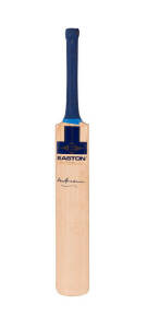 DON BRADMAN, signature on full size "Easton" Cricket Bat. Handle rubber perishing, otherwise Good condition.