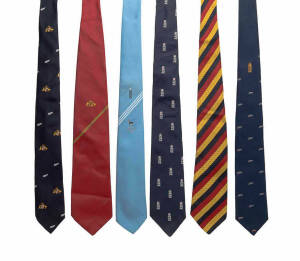 CRICKET TIES, extensive collection ex Keith Attree, including range of player's ties from Australia, England & South Africa.