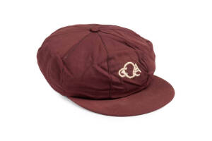 JOHN MACLEAN'S QUEENSLAND & QUEENSLAND COLTS CAPS: Queensland cap maroon with embroidered QCA logo on front; Colts maroon with green & gold bands & embroidered QCA logo on front. Fair/Good condition.