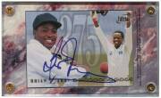 1996 Futera "BL2 Brian Lara 375" card signed #25/375; "RM1 Run Machines - Ricky Ponting" card signed; plus "Run Machines Acetate" set [6]. VG.