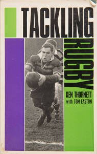 "E.E.Christensen's Official Rugby League Year Book" (13 issues 1948-78); plus books (3) including "How to play Rugby League" (signed John Raper) [Sydney, 1964] & "Tackling Rugby" by Thornett & Easton [Melbourne, 1966] with 4 signatures. Fair/Good conditio