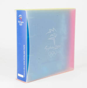 "Sydney 2000 Olympic Games - Image Guidelines", huge handbook in special folder with slipcase & CDs. These Guidelines were issued in 1998 to sponsors & broadcasters to ensure correct use of Olympic symbols & Sydney 2000 Olympic Games emblems and images.